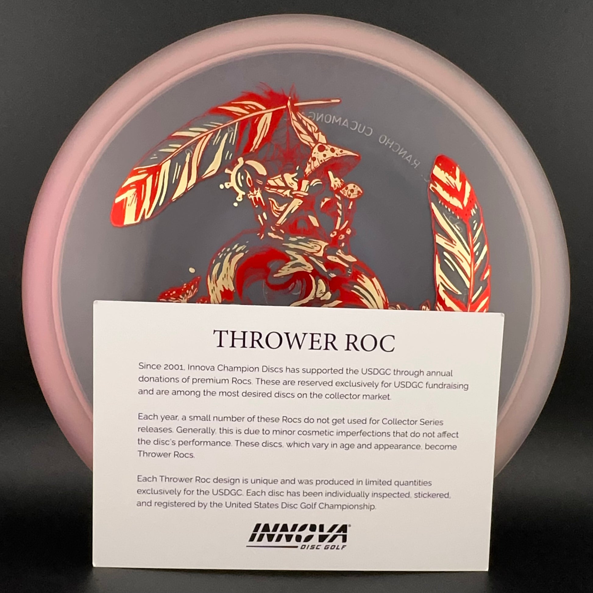 Champion Thrower Roc - "Shaman" 2025 USDGC 1/500 Innova