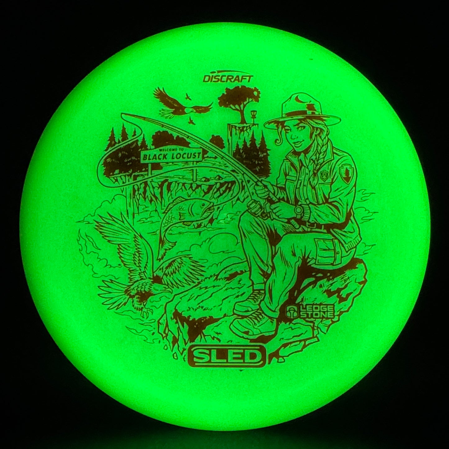 Mega Glo Sled - Worlds Detroit 26 - Locust Edition