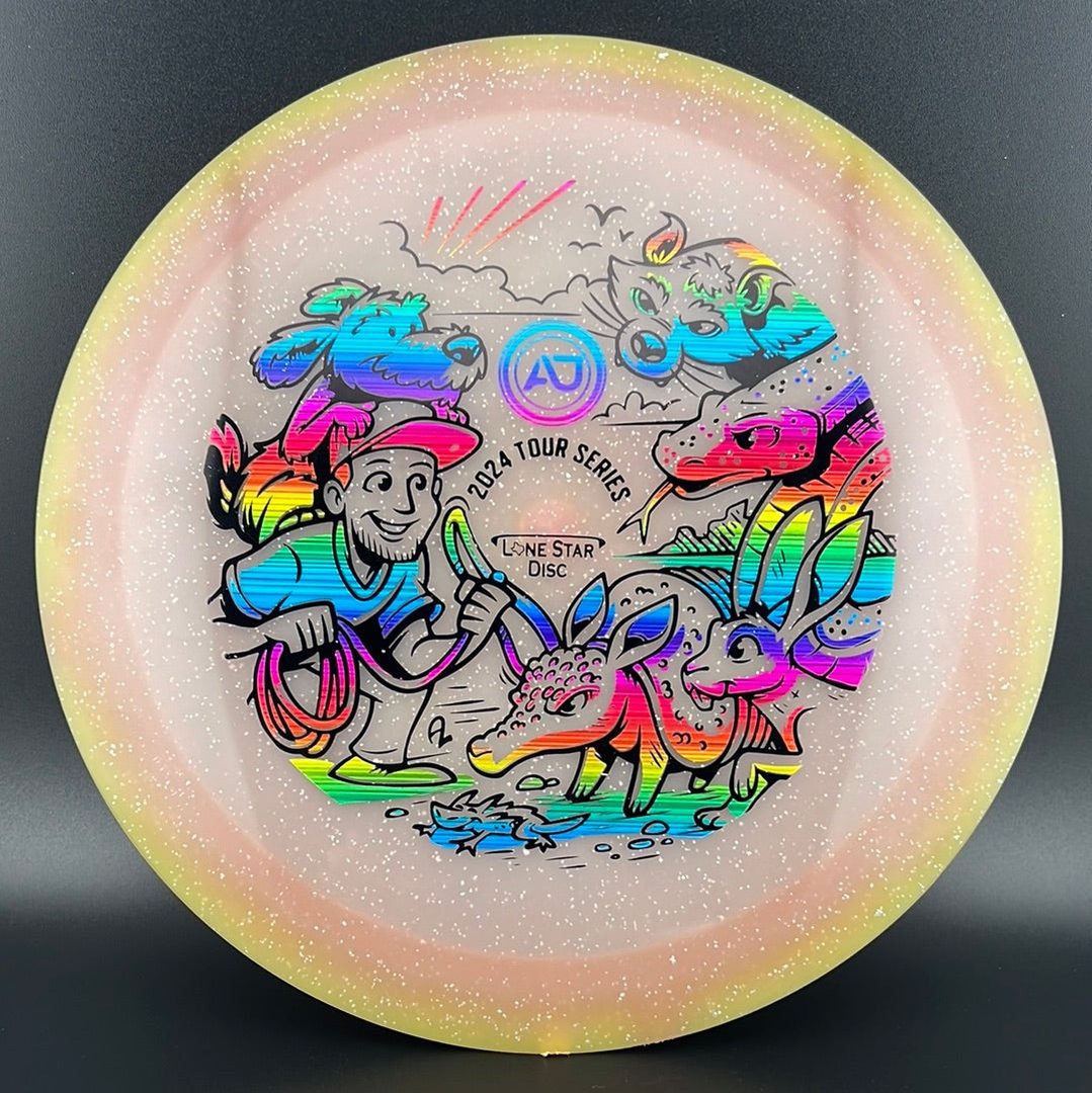 Founders Glow Wrangler - AJ Carey Tour Series 2024 Lone Star Discs