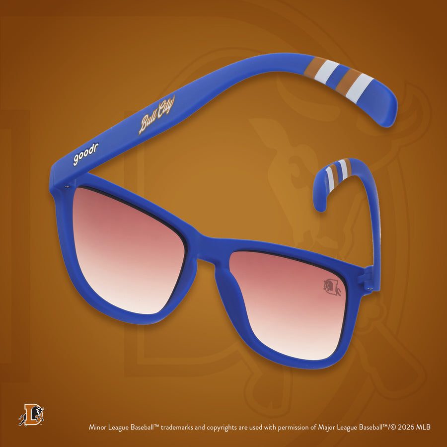 "Bulls Charge Energy" Durham MiLB Polarized Sunglasses Goodr