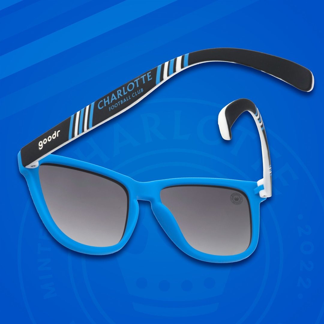 "For The Crown" Charlotte OG MLS Polarized Sunglasses Goodr