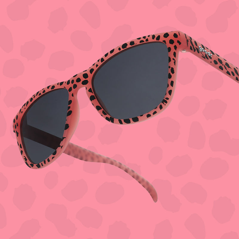 "Cheetahs Always Win” Limited Glow OG Polarized Sunglasses Goodr