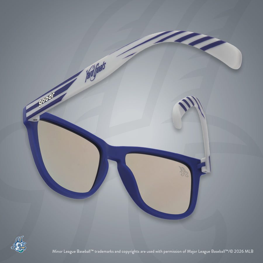 "Chomp 'Em Yard Goats" Hartford MiLB Polarized Sunglasses Goodr