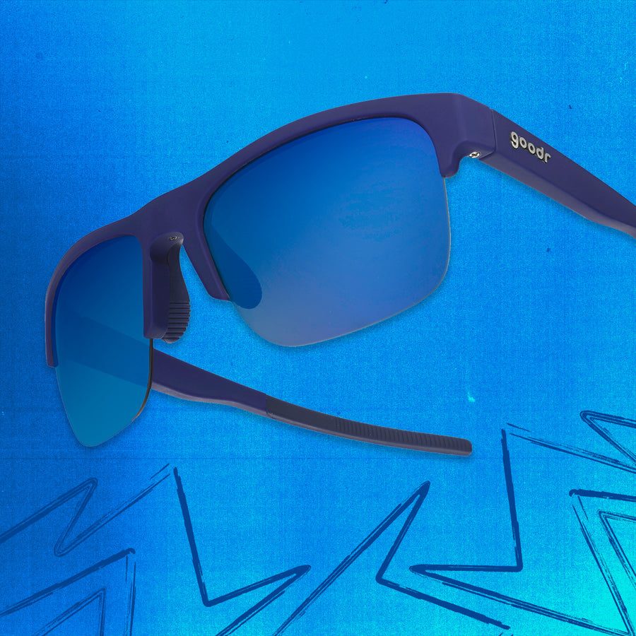 "Eternally in Turbo Mode" Flex G Polarized Sunglasses Goodr