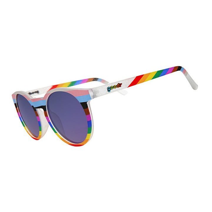 "Get Your Priorities Gay” Circle G Pride Fest '23 Polarized Sunglasses Goodr