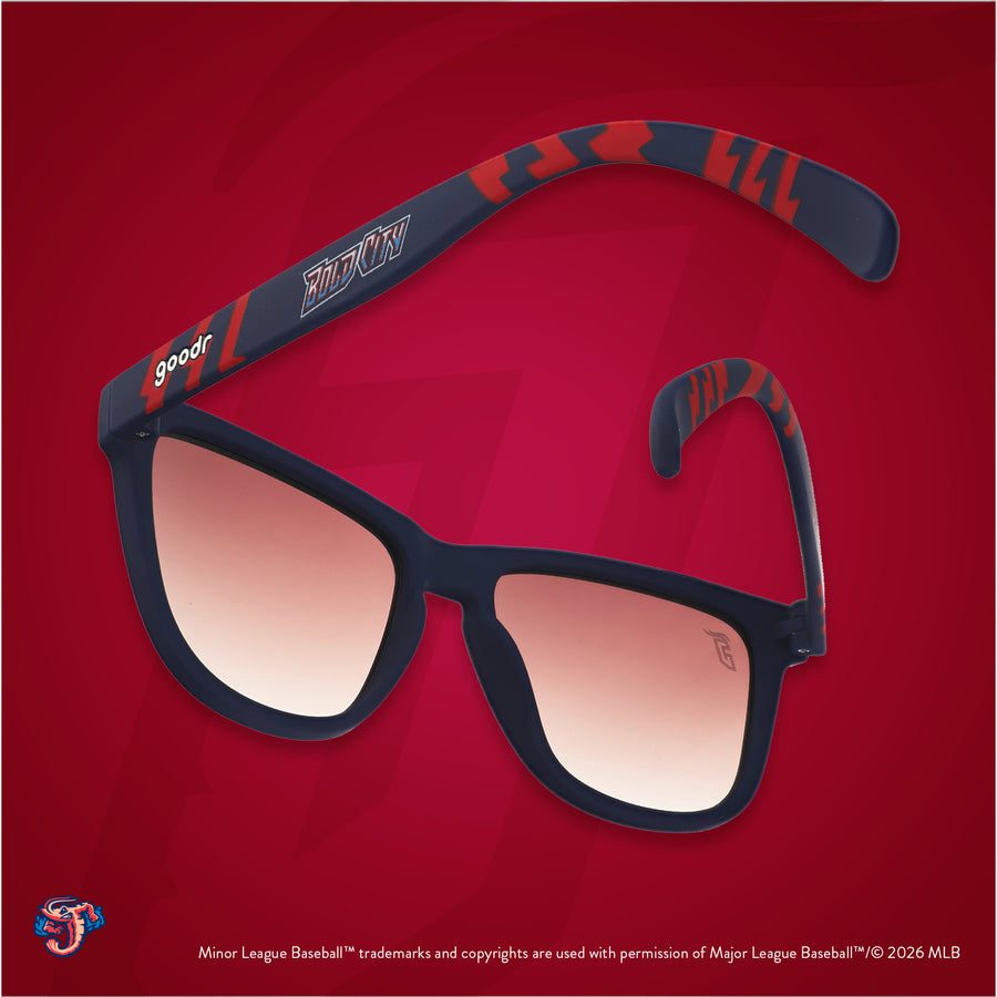 "Jumbo Shrimp Jam" Jacksonville MiLB Polarized Sunglasses Goodr