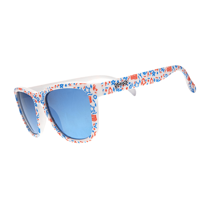 "Fireworkin' Hard or Hardly Fireworkin'” OG Polarized Sunglasses Goodr