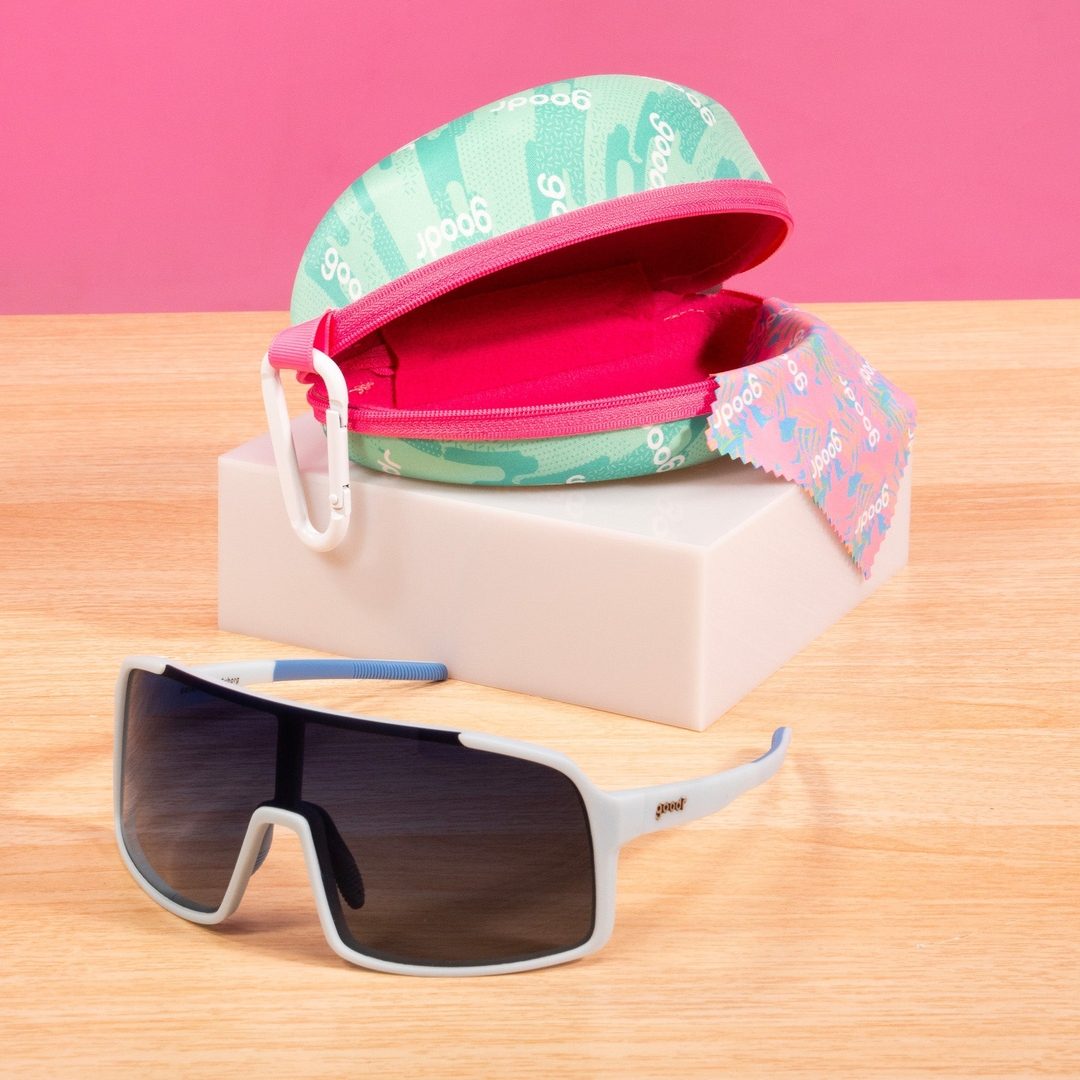 "Gnarliest Case Scenario” Wrap Sunglasses Case with Carabiner Goodr