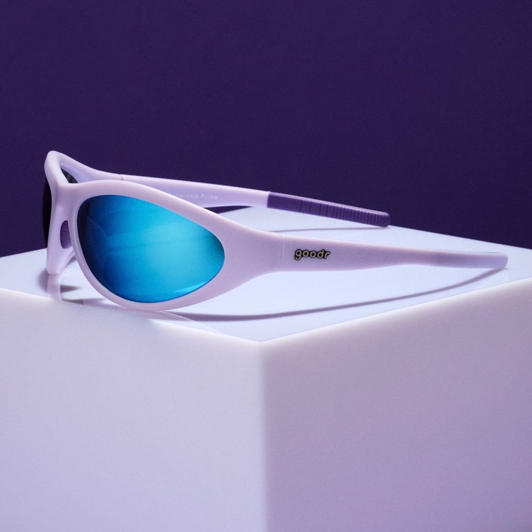 "In My Periwinkle Prime" BUG G Polarized Sunglasses Goodr