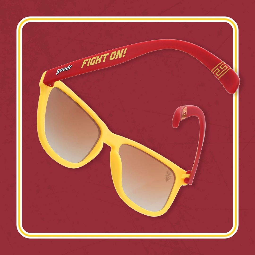 "The Sunnies Of Troy” USC Collegiate OG Polarized Sunglasses Goodr