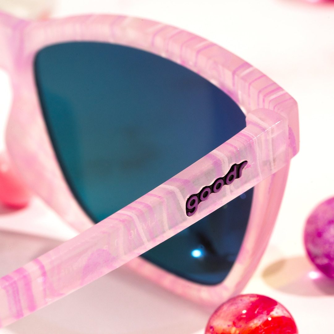 "Living In A Material Swirl" Polarized Pop G Sunglasses Goodr