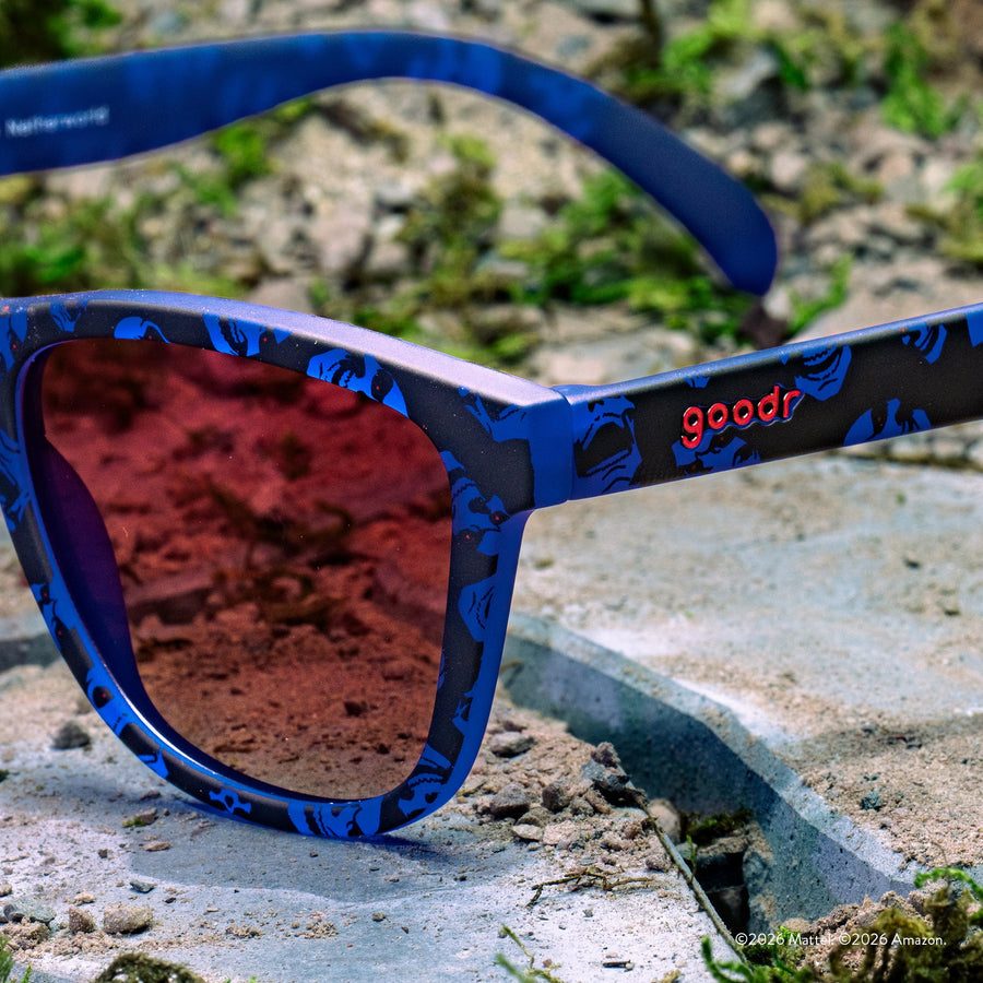 "Mighty Master of the Netherworld" Glow OG Polarized Sunglasses Goodr