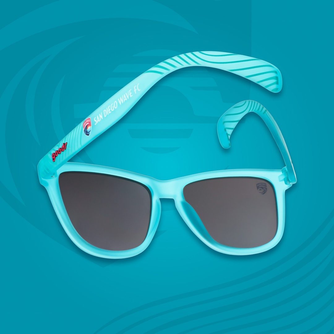 "Make Waves" OG San Diego NWSL Polarized Sunglasses Goodr