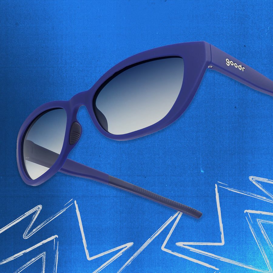 "Midnight Sprint Society" Polarized Cheetah G Sunglasses Goodr