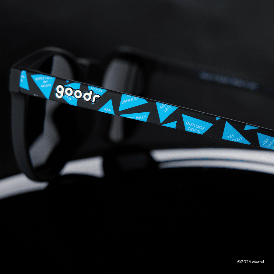 “My Sources Say No” 8 Ball Circle G Polarized Sunglasses Goodr