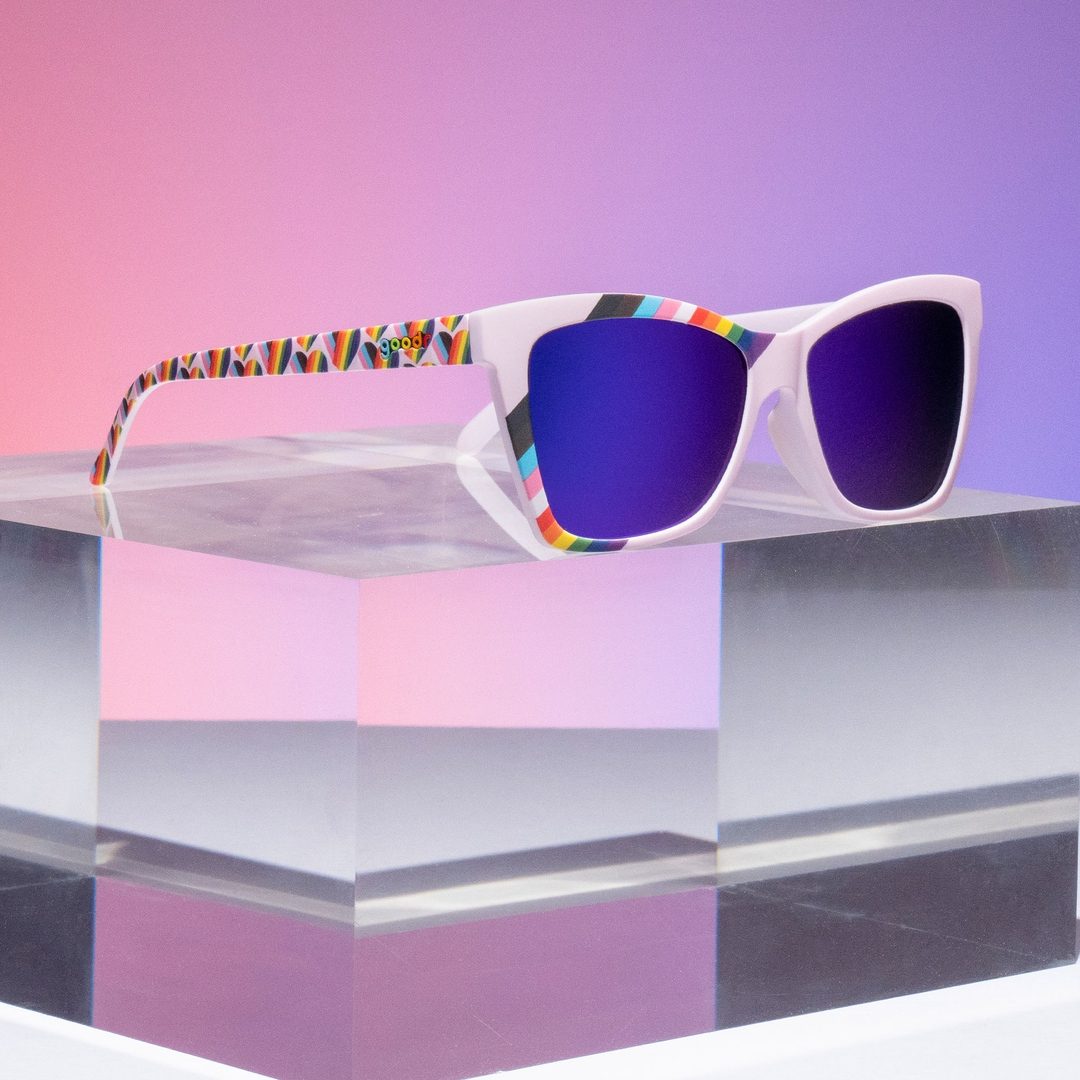 "Our Gay Agenda" Pride 2025 Polarized Pop G Sunglasses Goodr