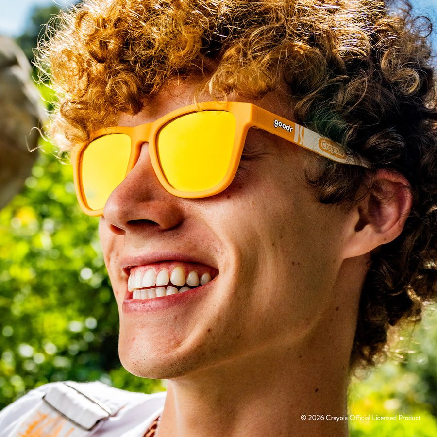 "Sandy Tan" Limited Crayola OG Polarized Sunglasses Goodr