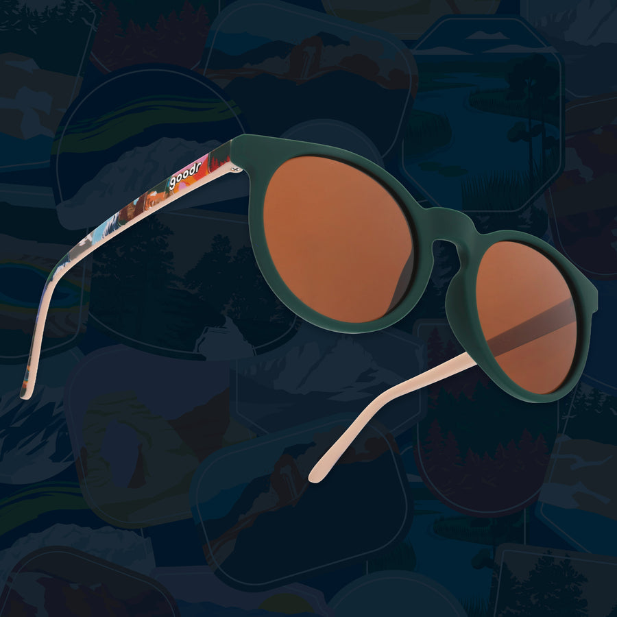 "Scenic Route Trailblazer” Circle G Polarized Sunglasses Goodr