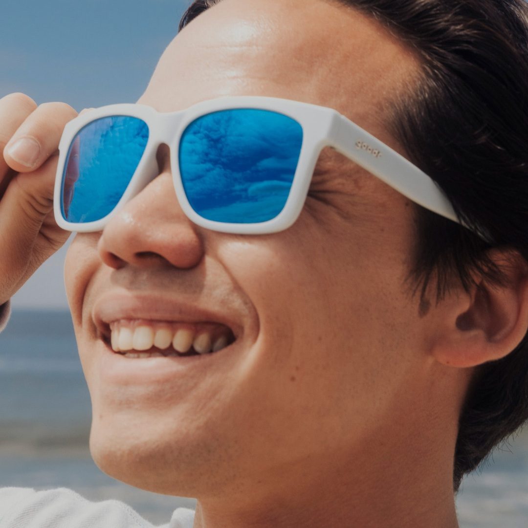 "Sea Foam Party Favor” Tidal G Polarized Sunglasses - Floats! Goodr