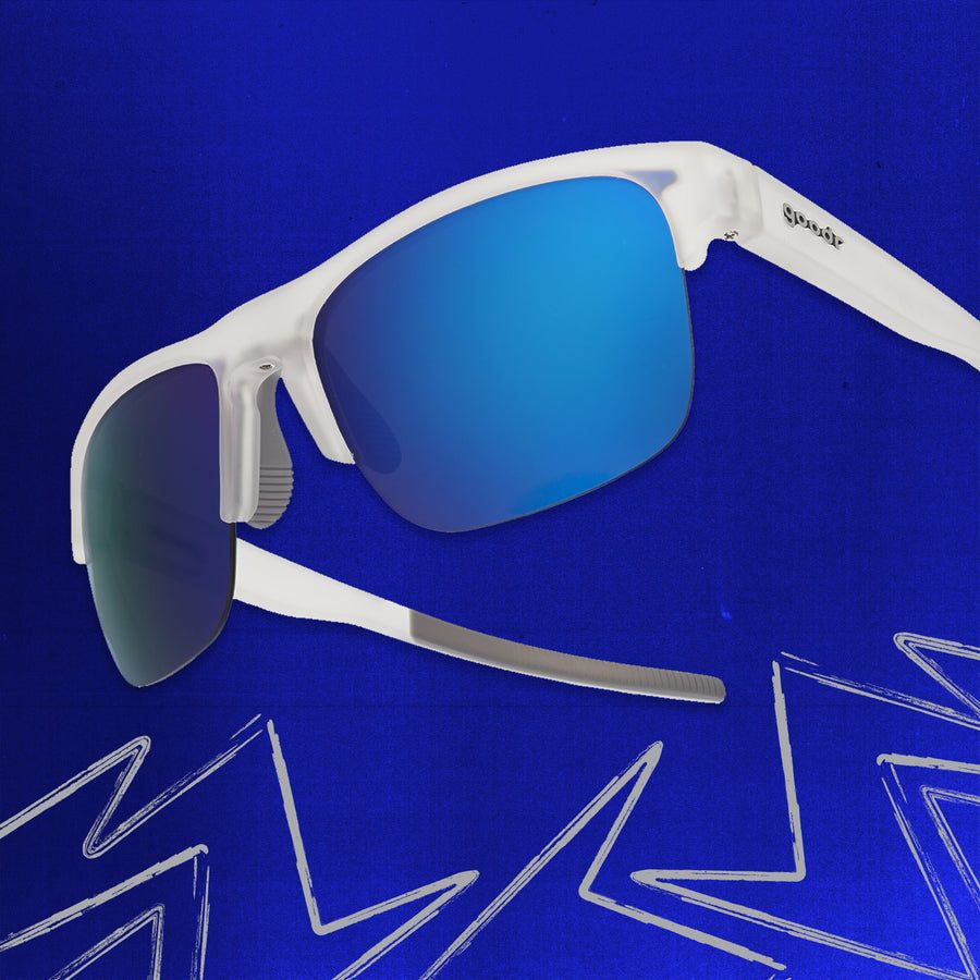 "Shadowboxing My Demons" Flex G Polarized Sunglasses Goodr