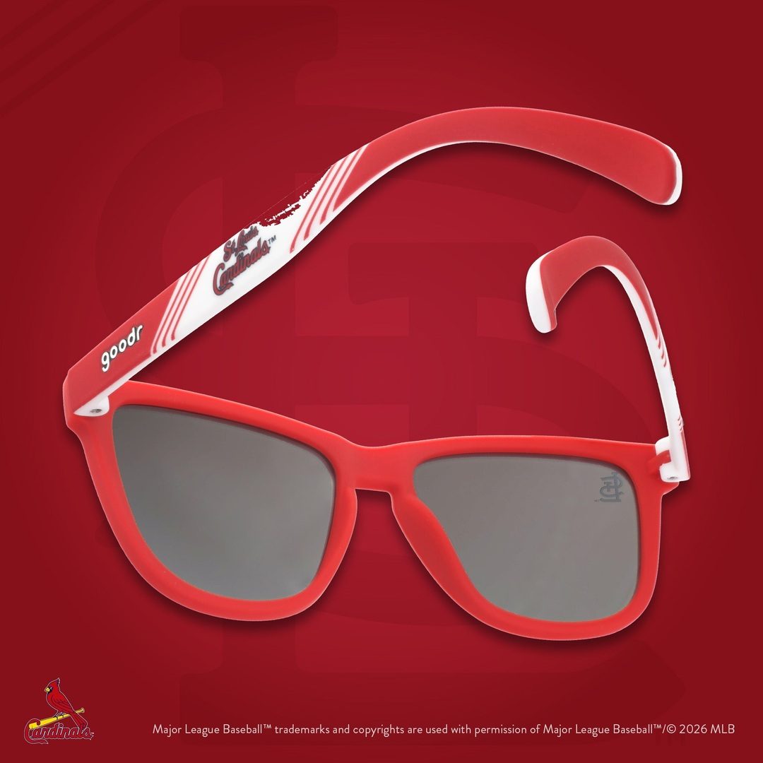 "Let's Go Redbirds" St. Louis MLB Polarized Sunglasses Goodr