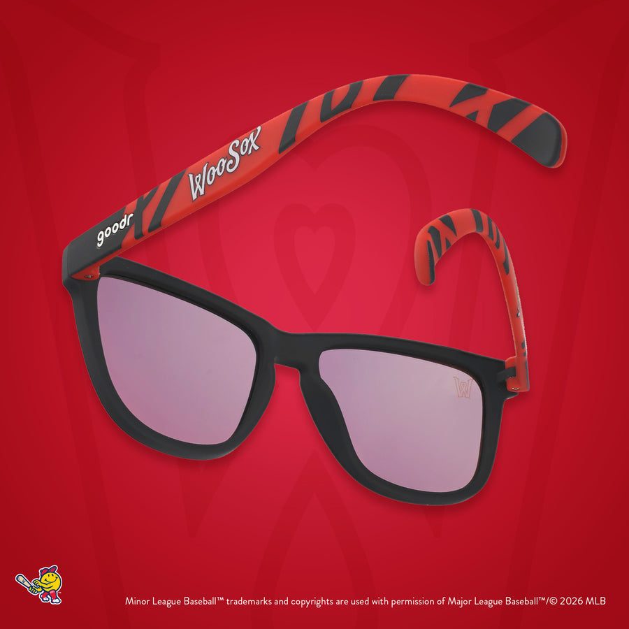 "Welcome To WooTown" Worcester MiLB Polarized Sunglasses Goodr