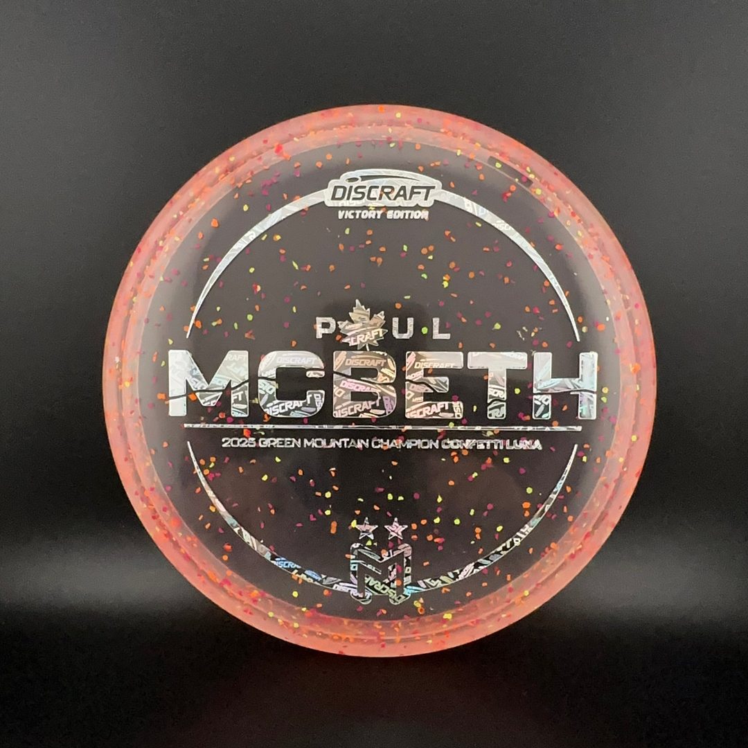 Confetti Z Luna - Victory Edition - Paul McBeth GMC 2025 Discraft