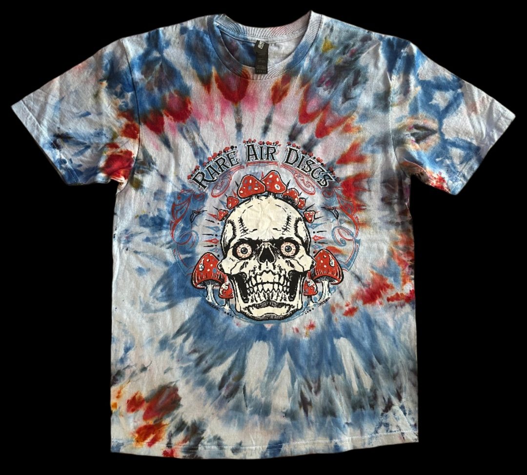 Crushin' Amanitas Tie-Dye Shirt - Produced by Thunder Shout Rare Air Discs