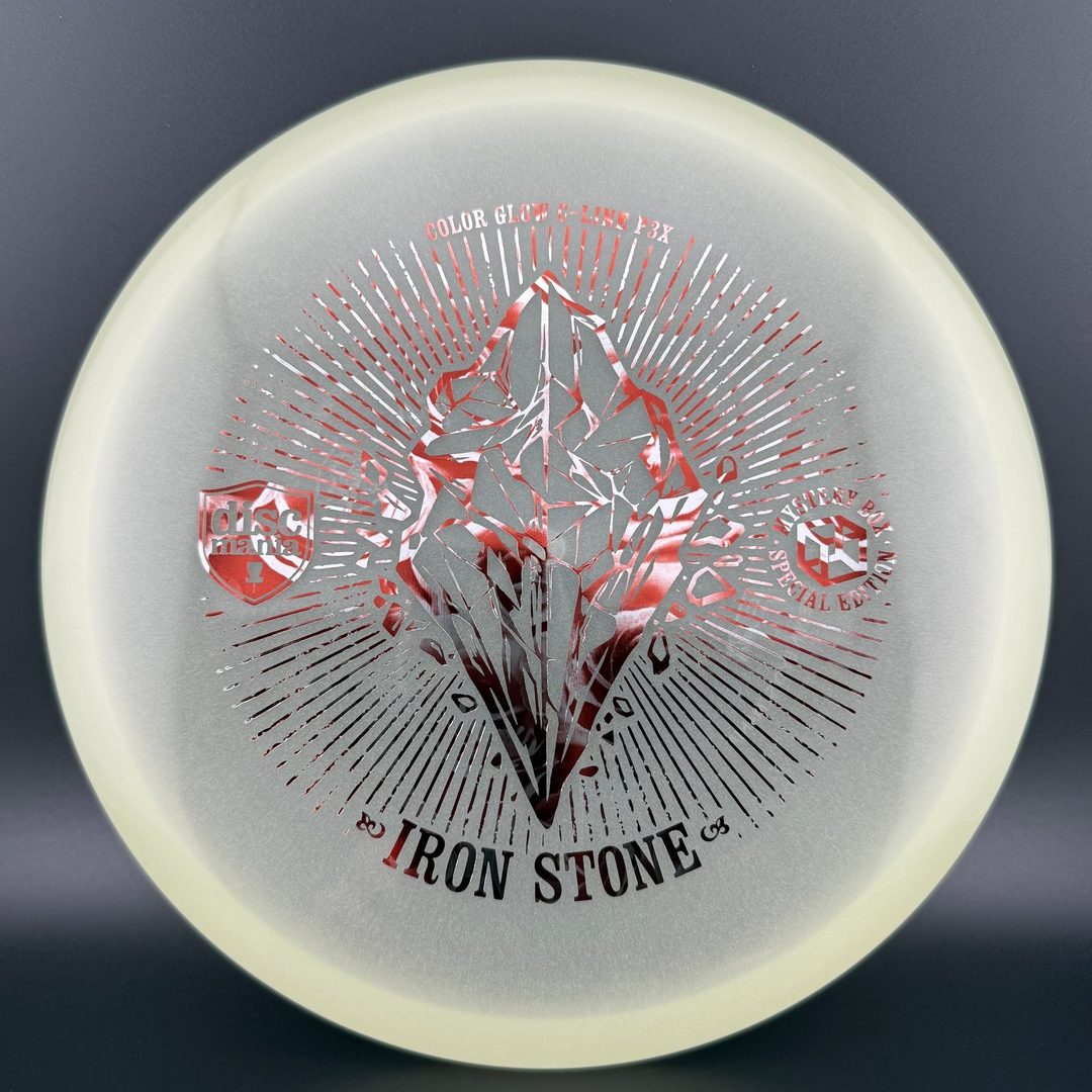 Color Glow C-Line P3X - First Run "Iron Stone" MB 23 Discmania