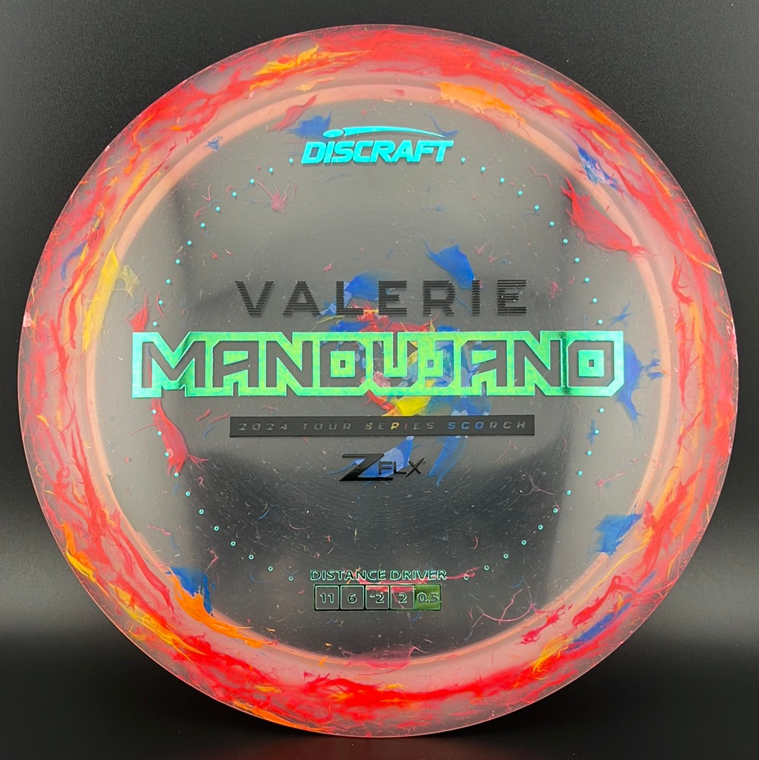 Jawbreaker Z FLX Scorch - 2024 Valerie Mandujano Tour Series Discraft