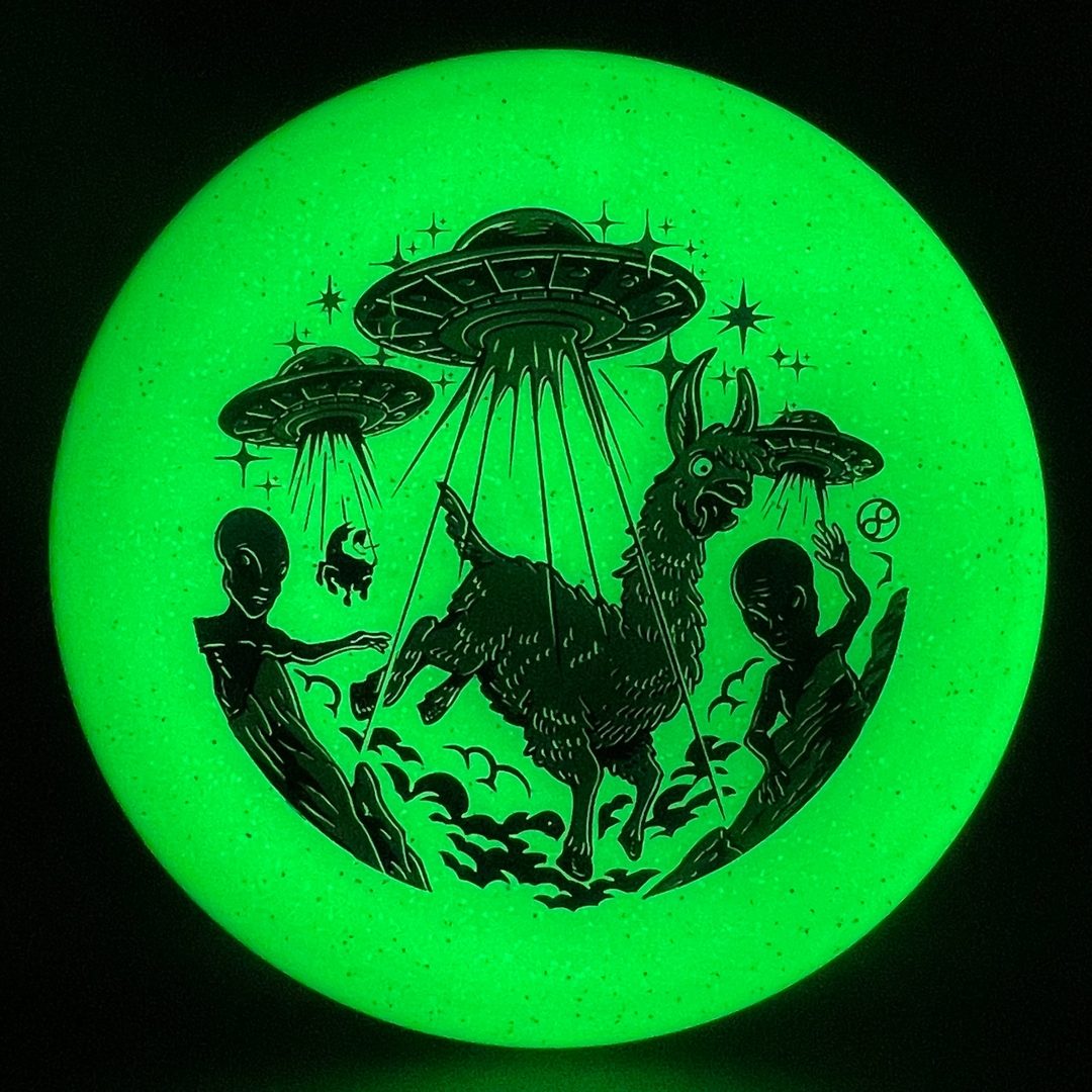 Metal Flake Glow C-Blend Alpaca - Alpaca Abduction Infinite Discs