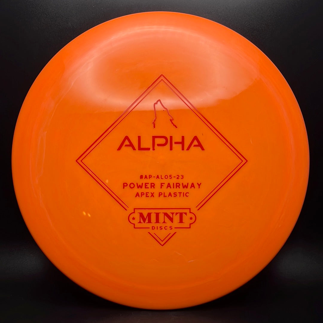 Apex Alpha - 5th Run MINT Discs