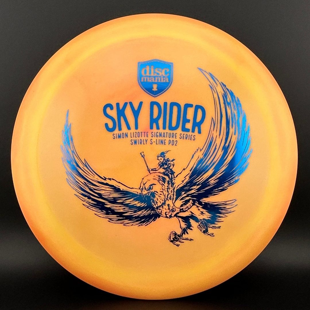 Swirly S-line PD2 - Sky Rider - Lizotte Signature Series *Warehouse Stash* Discmania