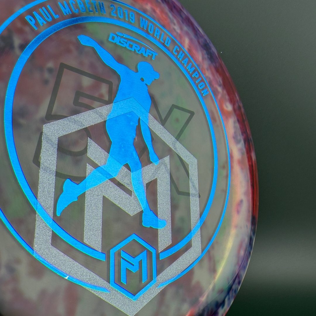 CryZtal Z Luna 5X Misprint Dyed - Paul McBeth *Gibson Stash* Discraft