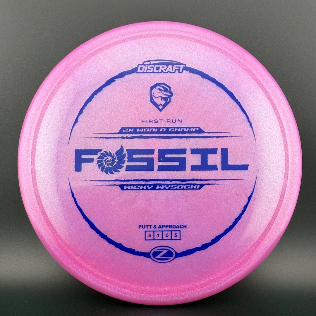 Colorshift Z Fossil - First Run - Ricky Wysocki Discraft