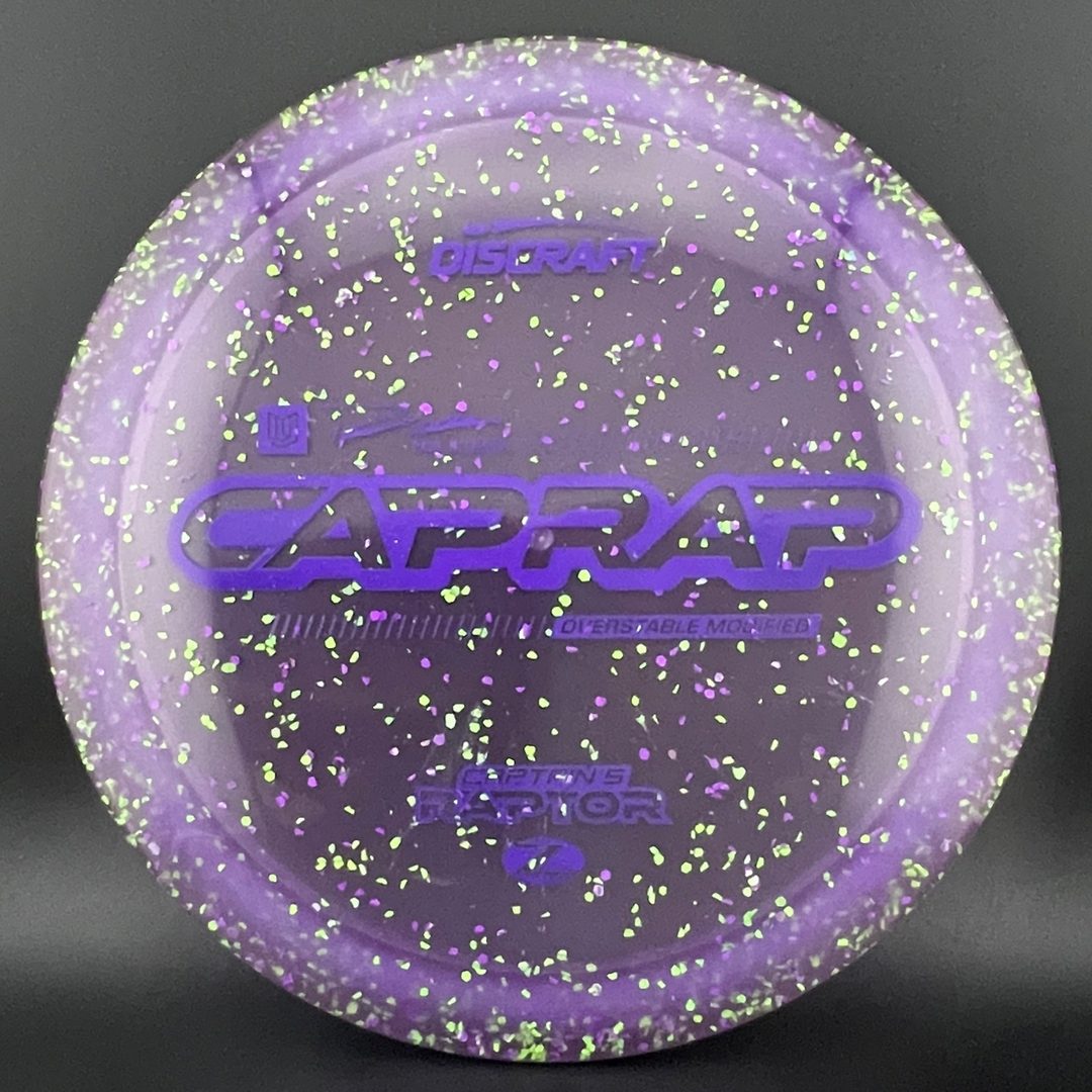 Confetti Z Captain's Raptor - Paul Ulibarri 2026 Discraft