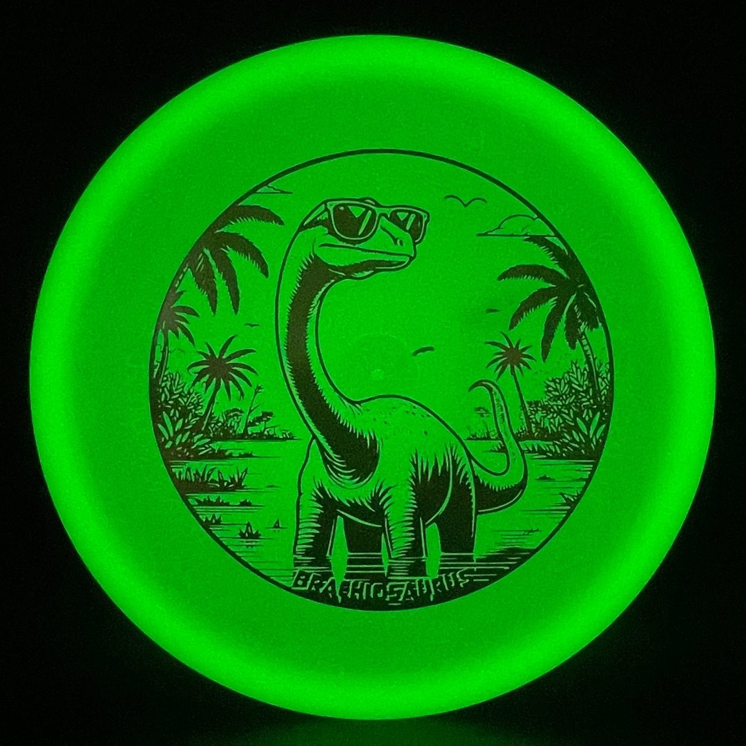 Glow Egg Shell Brachiosaurus - Special Edition Dino Discs