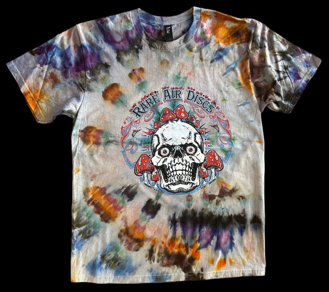 Crushin' Amanitas Tie-Dye Shirt - Produced by Thunder Shout Rare Air Discs