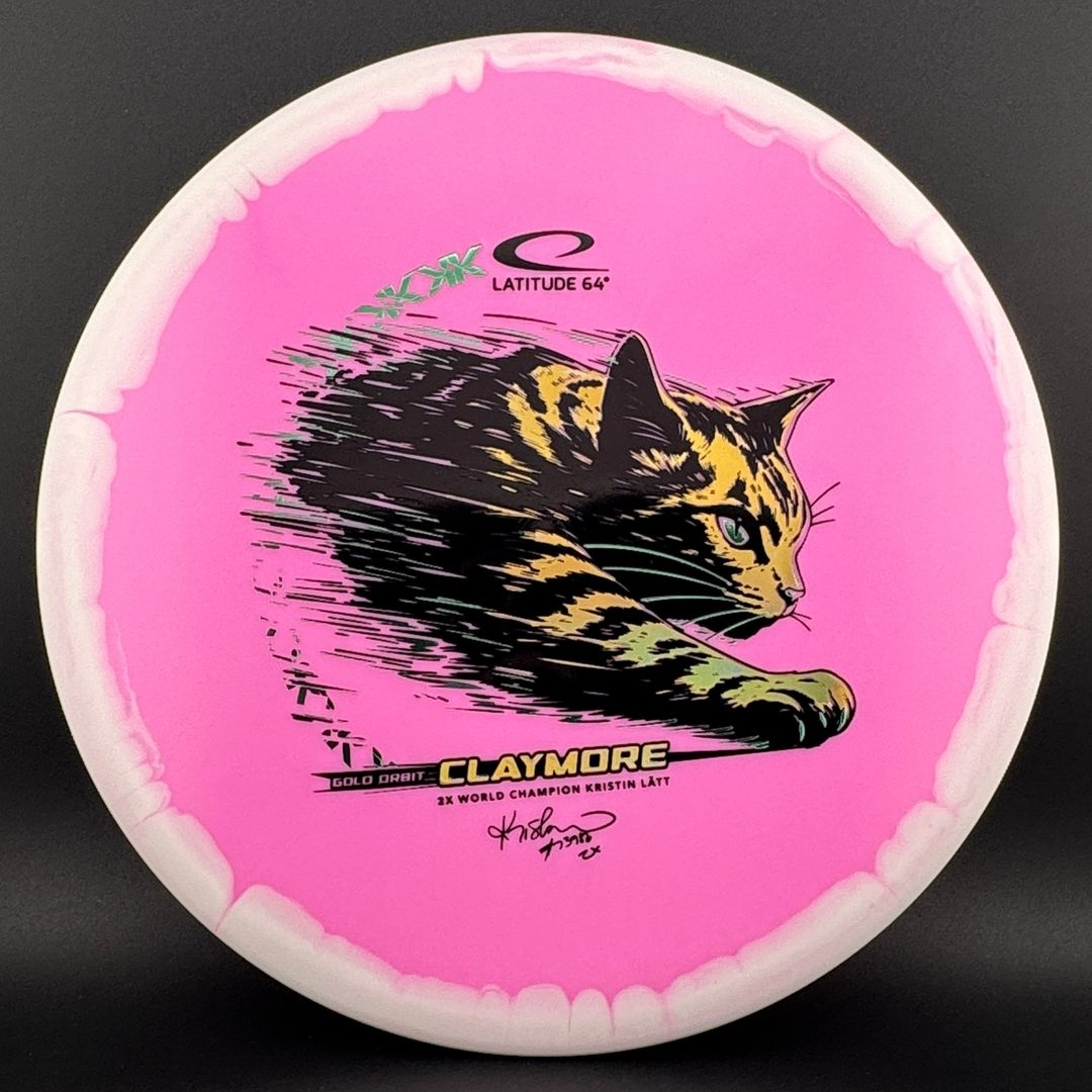 Gold Orbit Claymore - Kristin Latt 2026 Team Series Latitude 64