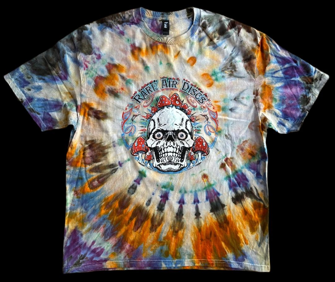 Crushin' Amanitas Tie-Dye Shirt - Produced by Thunder Shout Rare Air Discs