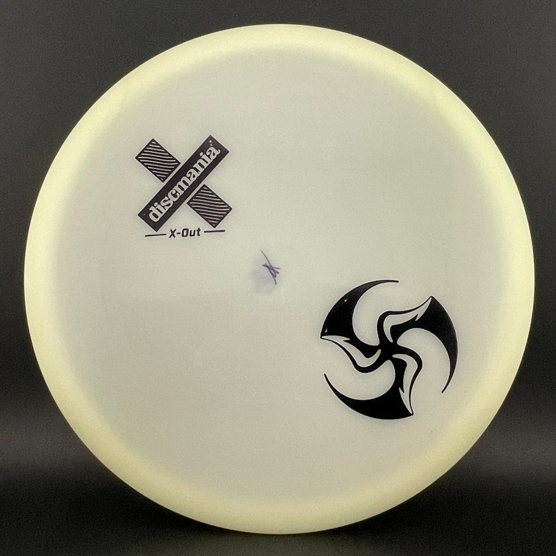 Glow C-Line MD4 - X-Out - Mini Huk Lab Stamp - Innova Made *Warehouse Stash* Discmania