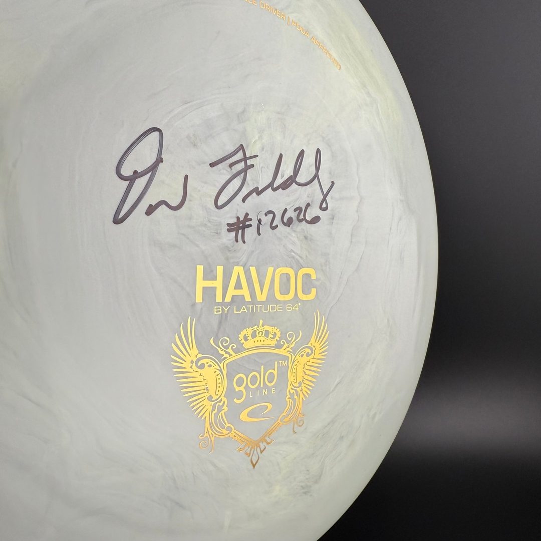 Swirly Gold Havoc *Signed* - PFN - Dave Feldberg *Used Latitude 64