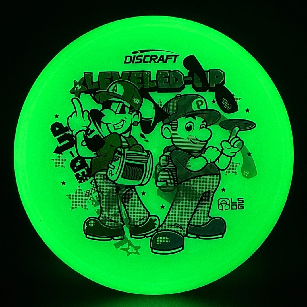 Mega Glo Luna - Leveled-Up Misprints - McBeth & Barela Discraft