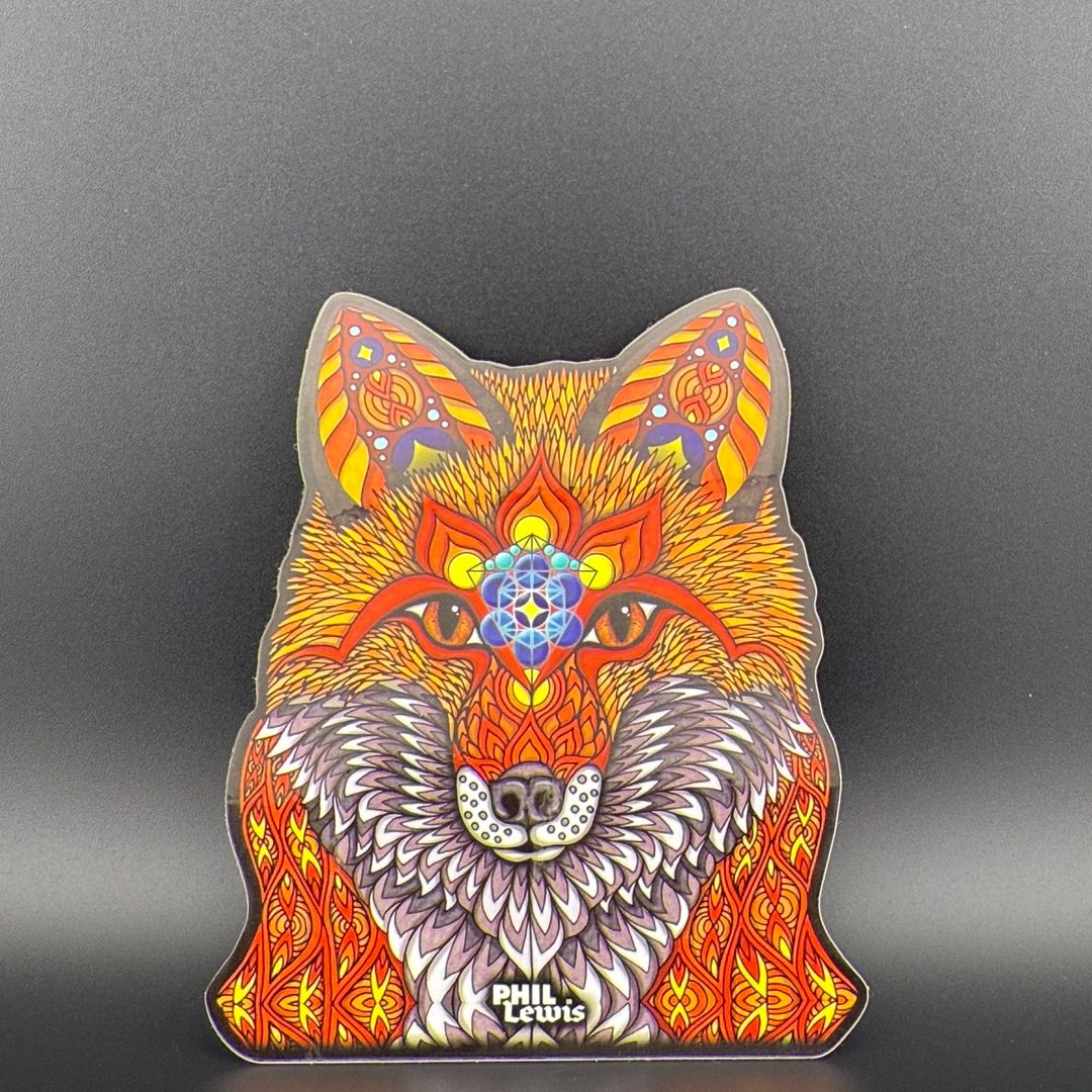 XL Phil Lewis Stickers - Die Cut Phil Lewis Art