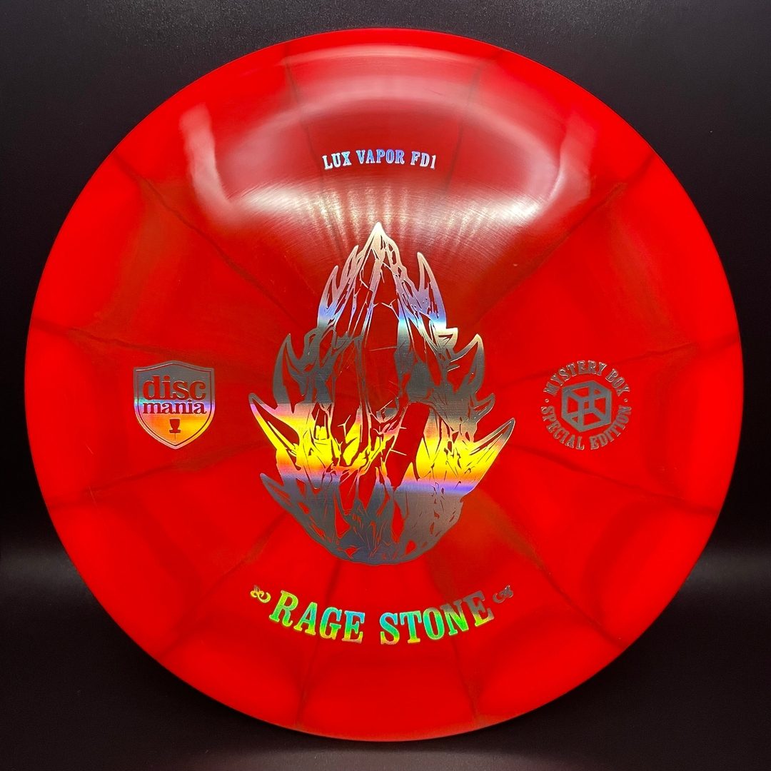 Lux Vapor FD1 First Run - "Rage Stone" MB '23 Discmania