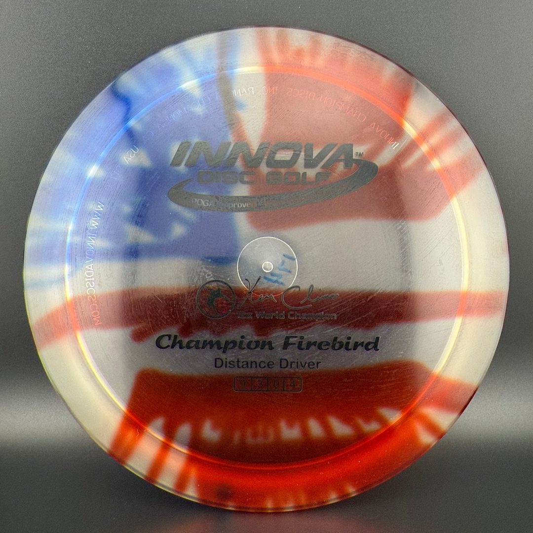 Flag I-Dye Champion Firebird - Ken Climo 12x *Gibson Stash* Innova