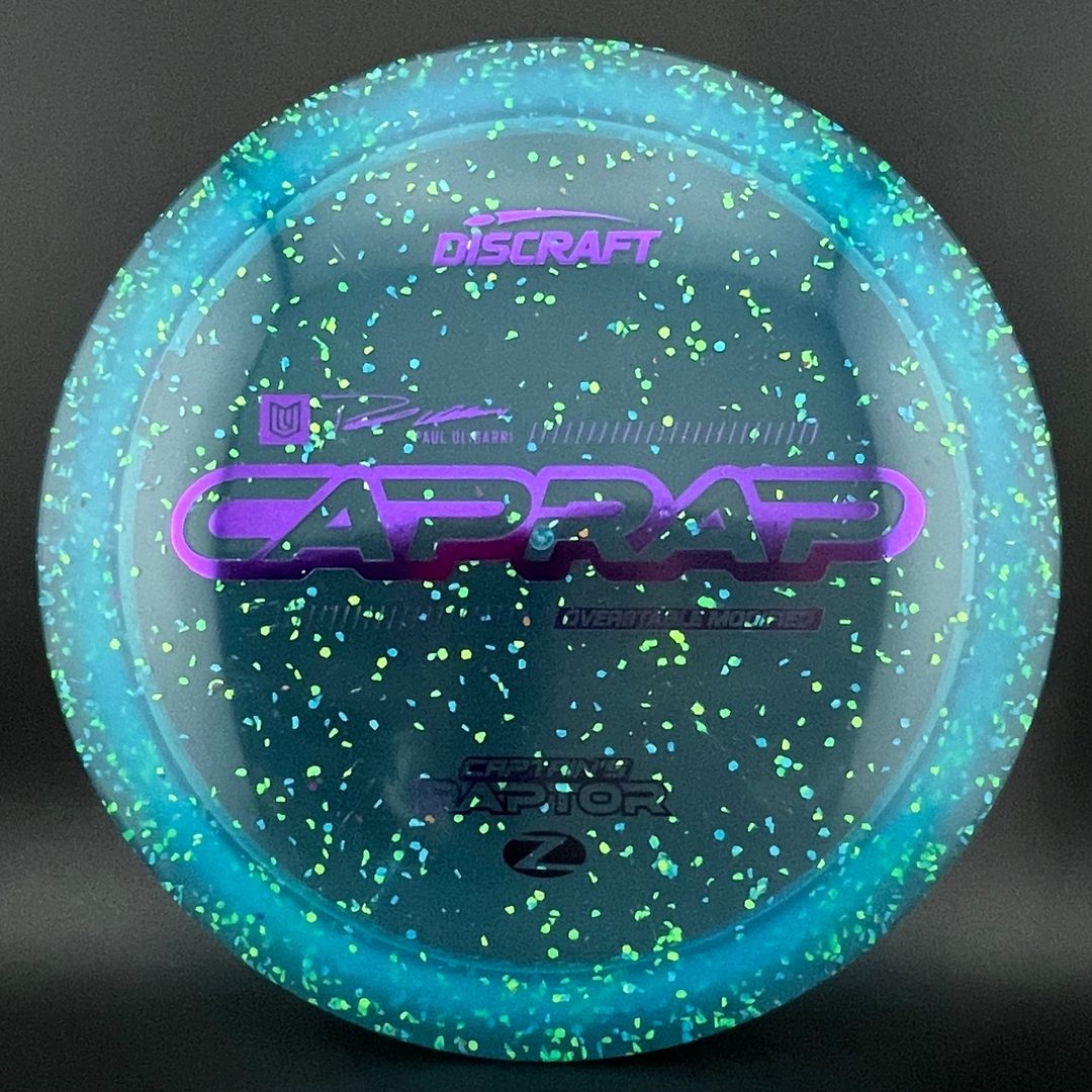 Confetti Z Captain's Raptor - Paul Ulibarri 2026 Discraft