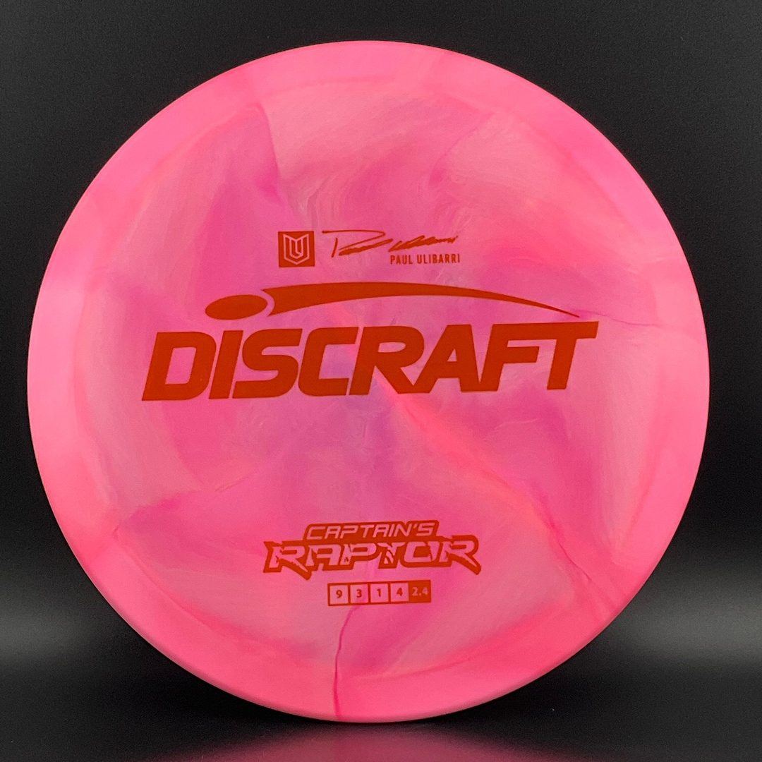 ESP Swirl Captain's Raptor - 2023 Paul Ulibarri Edition Discraft