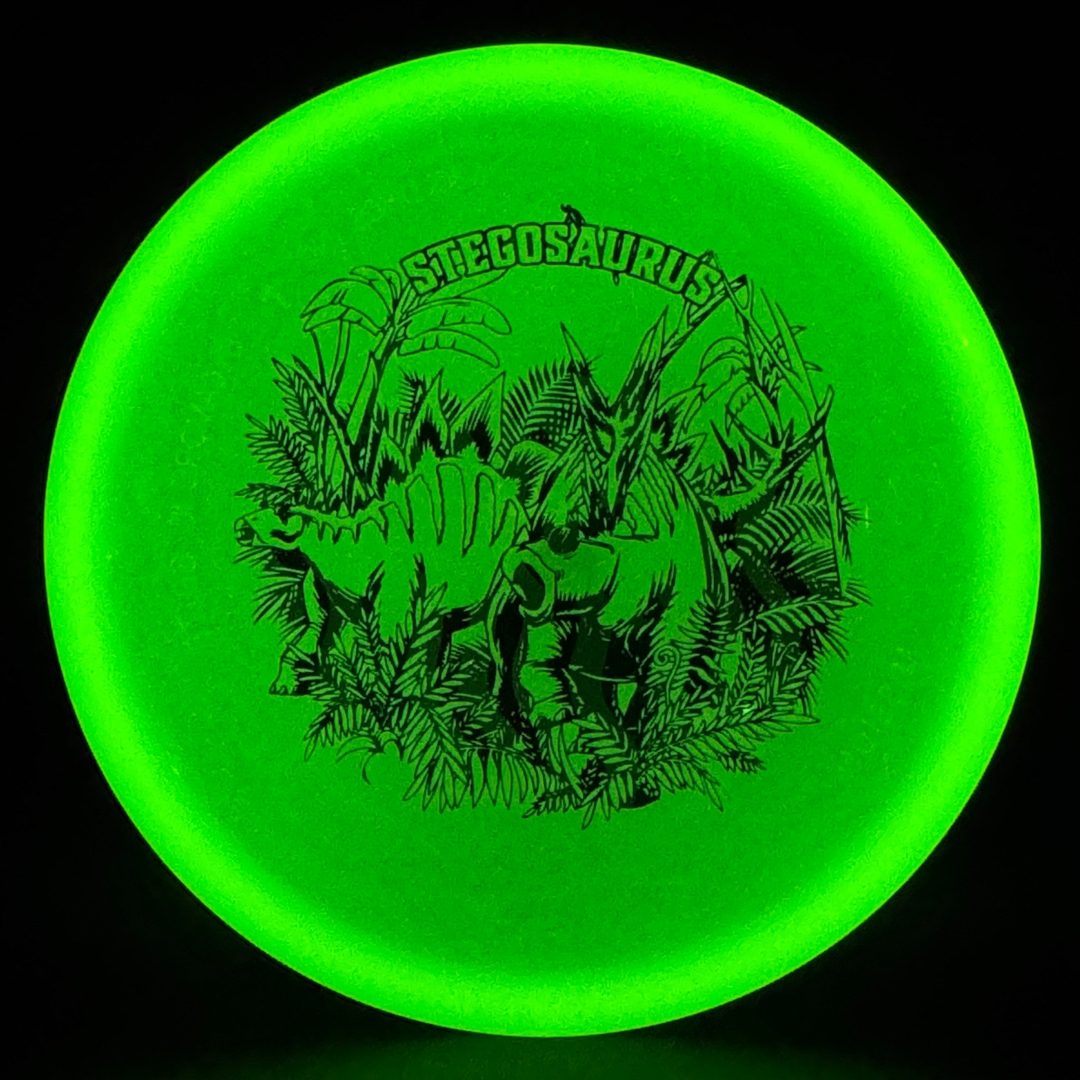 Glow Egg Shell Stegosaurus - Special Edition Dino Discs