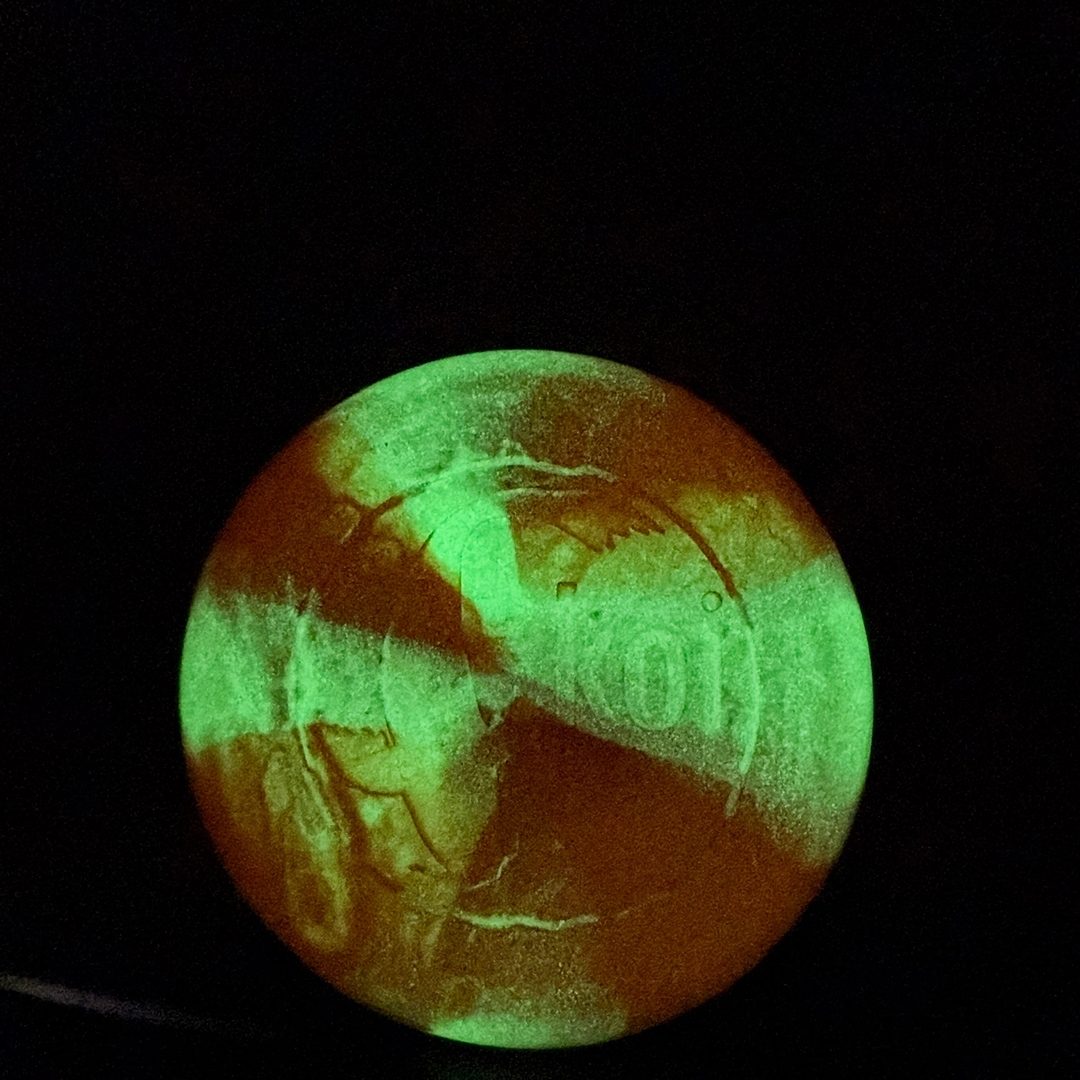 glO-G Mini Koi - 6" Rubber Mini Disc! Elevation